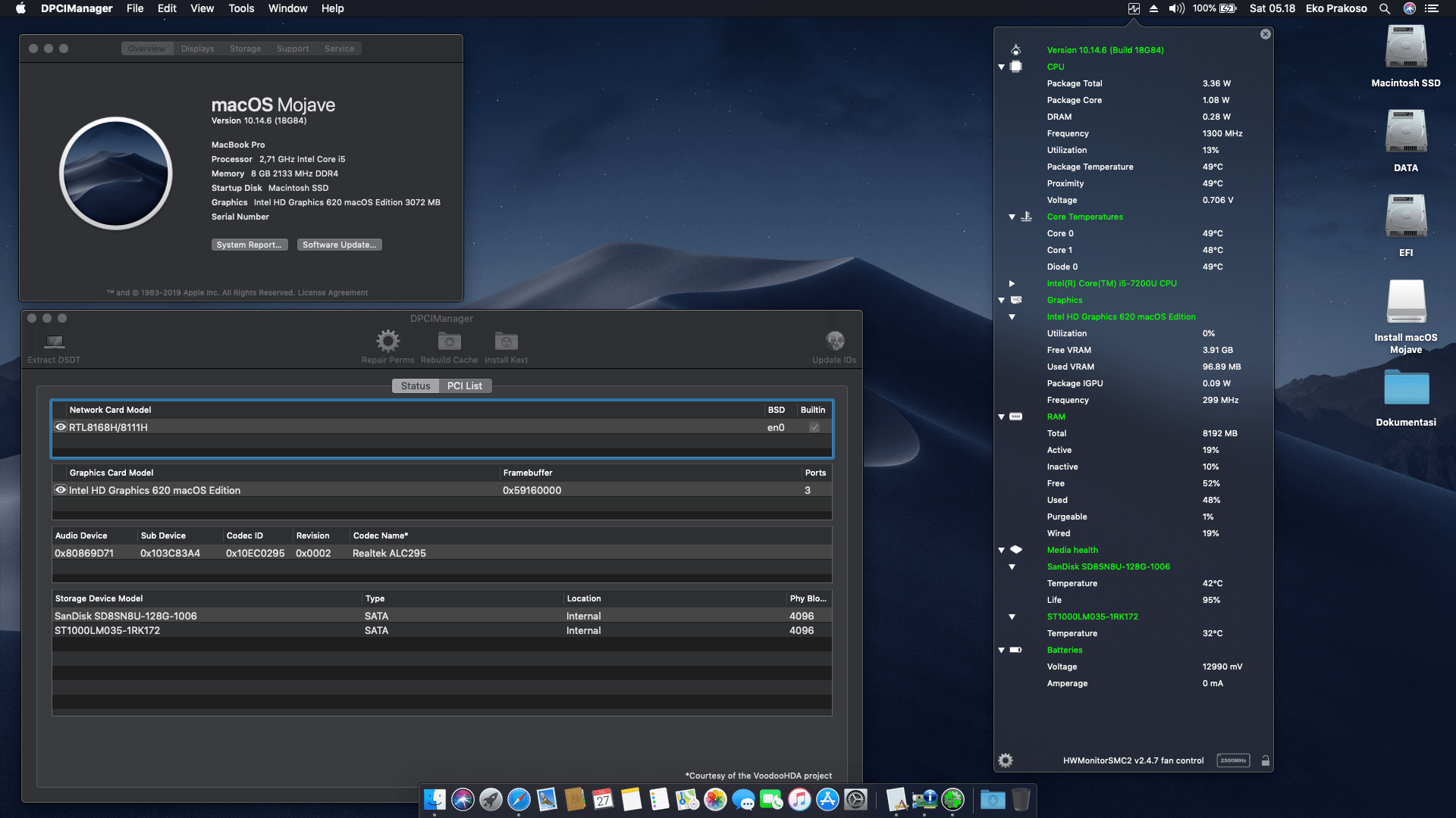 HP Pavilion 14 BF002TX [Intel HD 620] 1